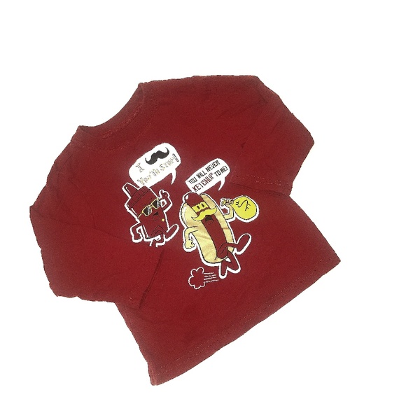 Size 3T Bundle of 5 Long Sleeve Graphic Tees - Picture 4 of 6